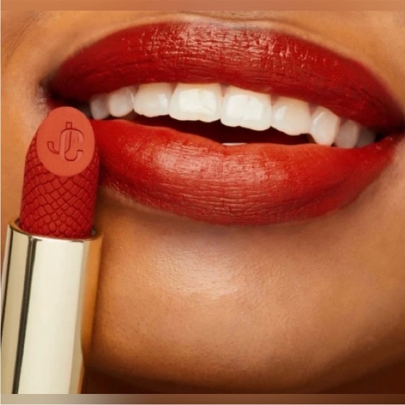 Jimmy Choo Matte Lip Colour — Deep Red - Picture 3 of 7